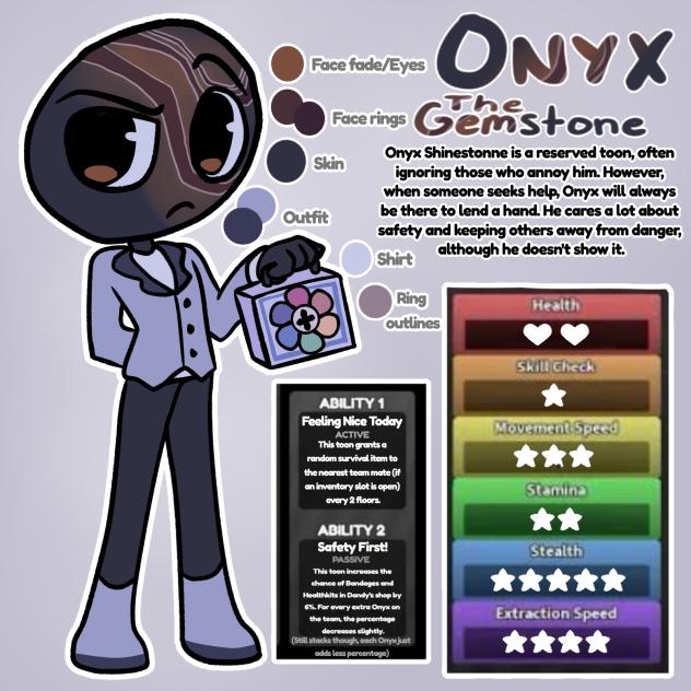 Onyx Shinestonne (Dandy's World OC)