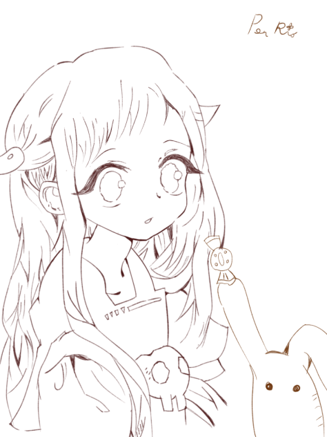 八尋寧々ちゃん　線画