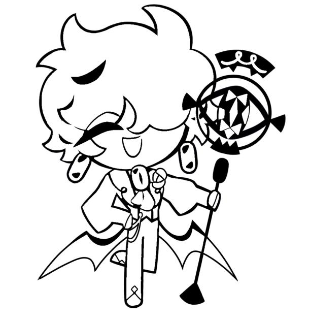 Black Sapphire Colouring sheet