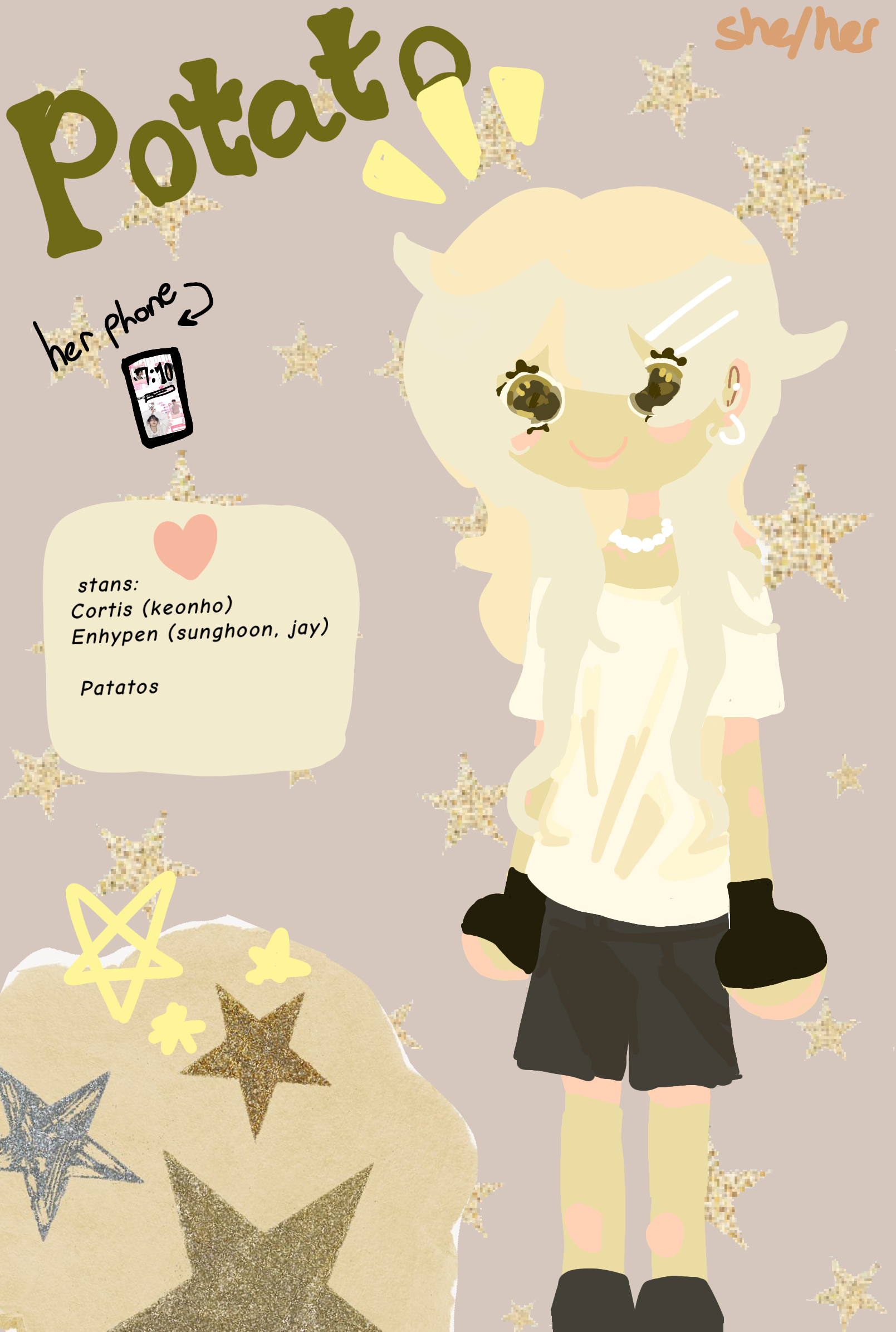 POTATO from my comic 🥔 - ibisPaint