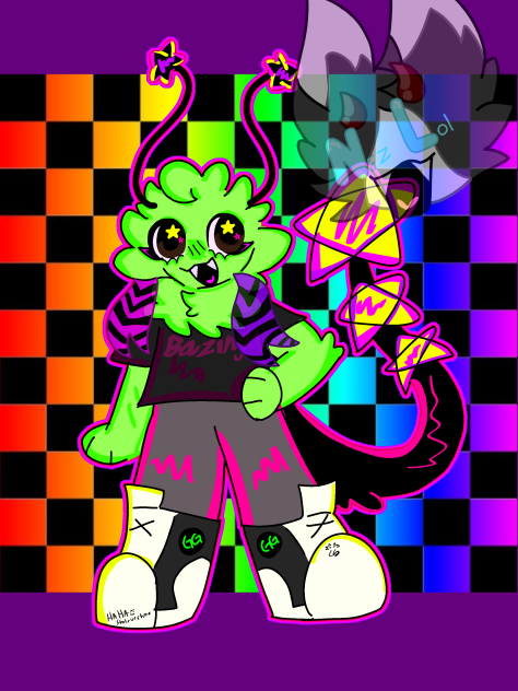 HAH GET SCENEAFIED YA GREEN SPACE THING