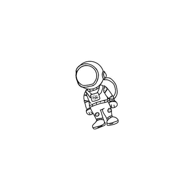 Astronaut Spinning