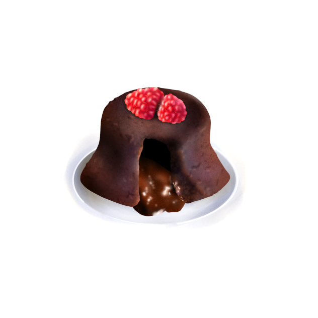 Lava cake ibisPaint