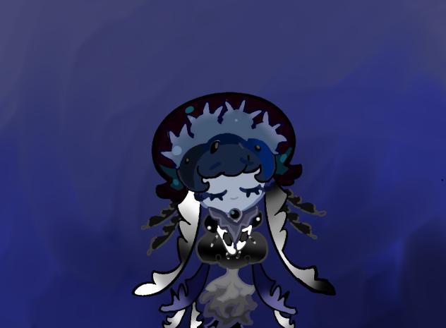 dark jellyfish cookie