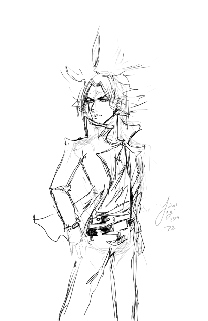 Yami Yugi - ibisPaint