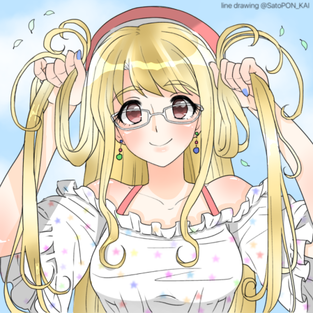 『メガネ娘』塗らせていただきました！