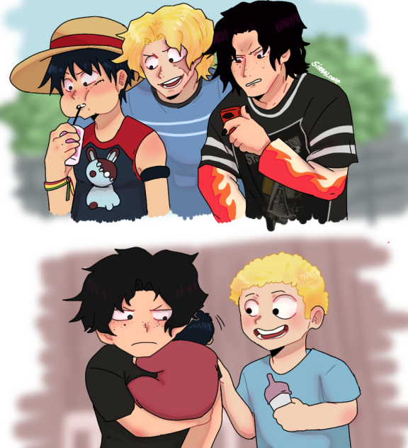 Baby luffy