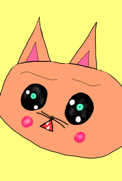 sad (cute cat) - ibisPaint