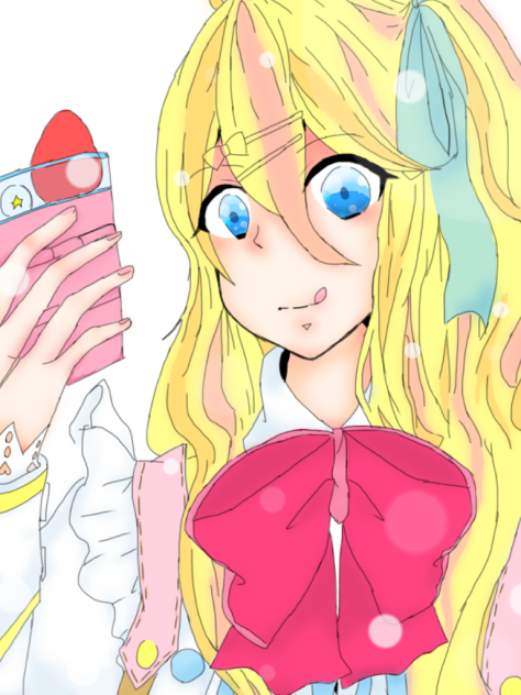 乙女な女の子《塗ってみた》