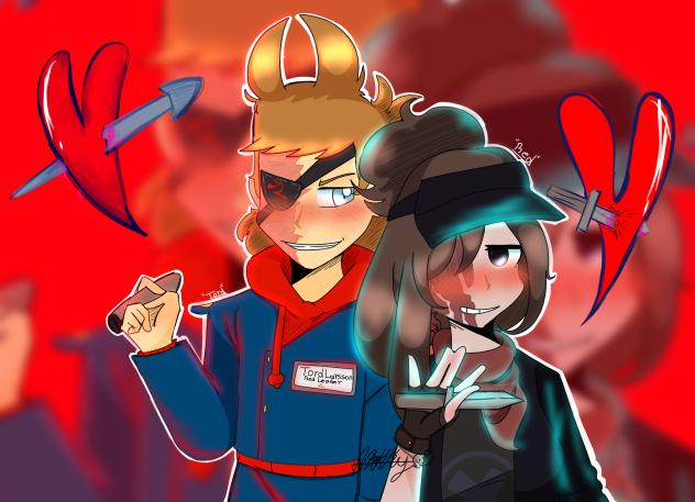 Tord x red XD
