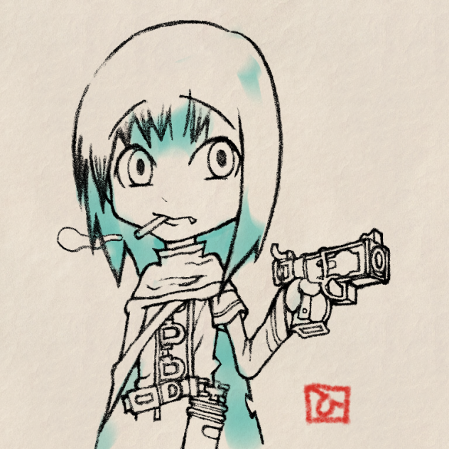 ガンスモークさん2色