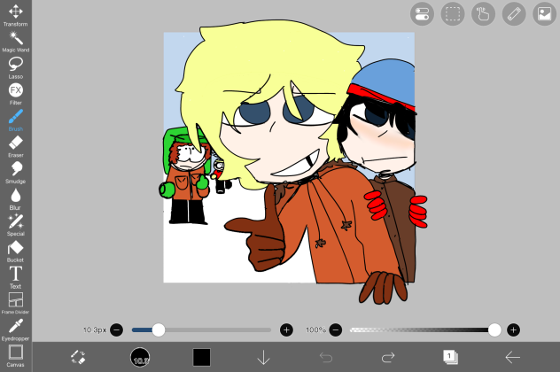 The bois (rushed ugly and unfinished )