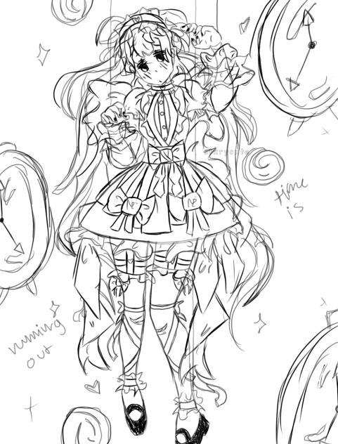 porcelain doll (+ - +)