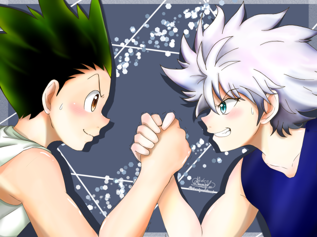 ゴン＆キルア✍🏻♥️Fanart