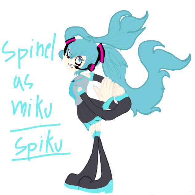 Spinel as Miku SPIKU