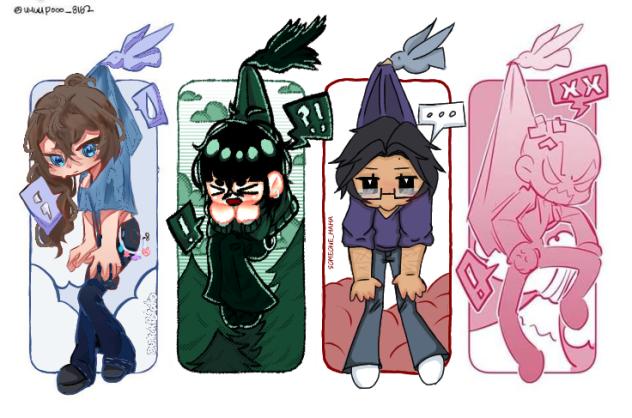 Collab (I did the green one)