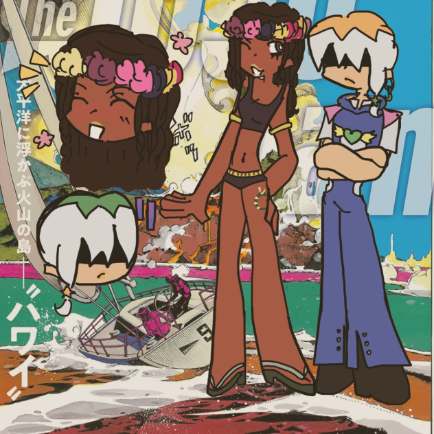 Jodio and Dragona Joestar