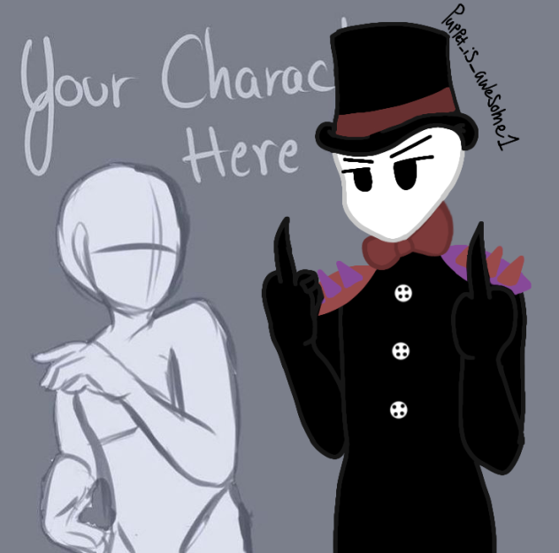 💜❤️🤍🖤COLLAB ART🖤🤍❤️💜