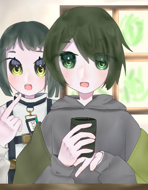 リア友へー！