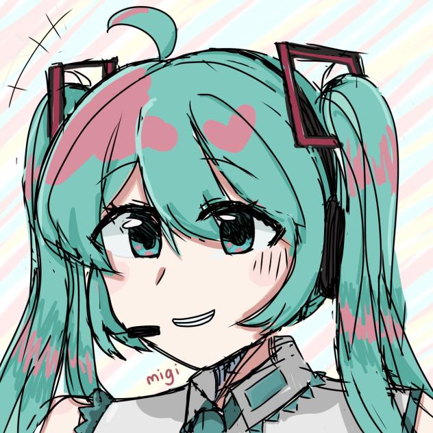 Messy Miku sketch
