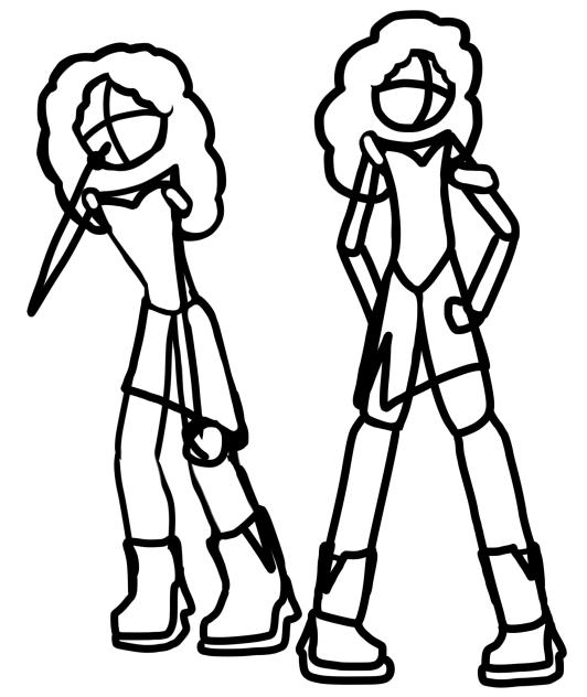 Base sketch of an oc