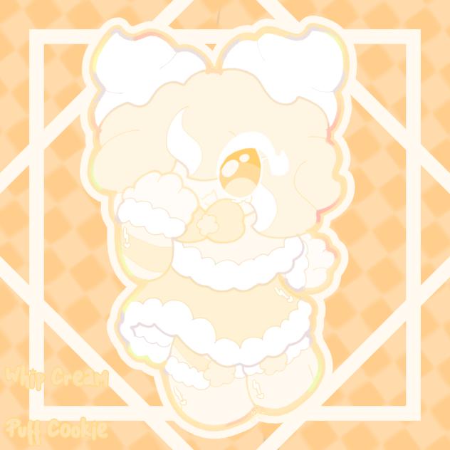 ✬~whip cream puff cookie~✬