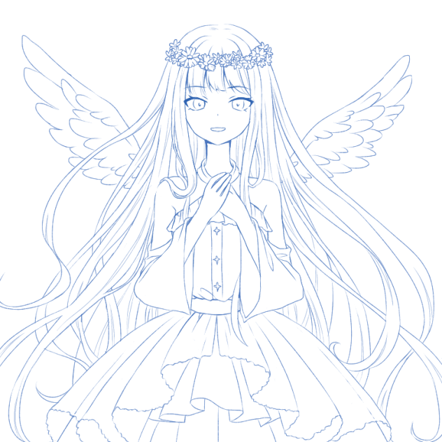 ぬりえ(ʚ♡⃛ɞ)