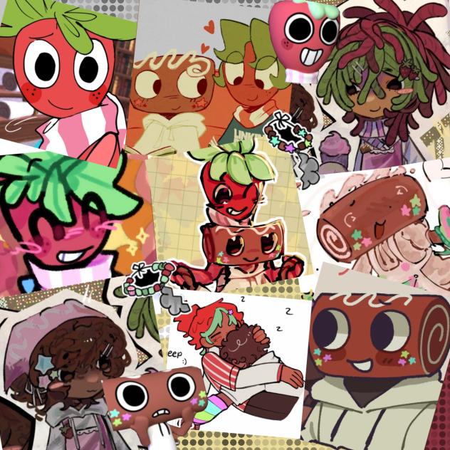 Fruitcake Wallpaper🍓🍰!