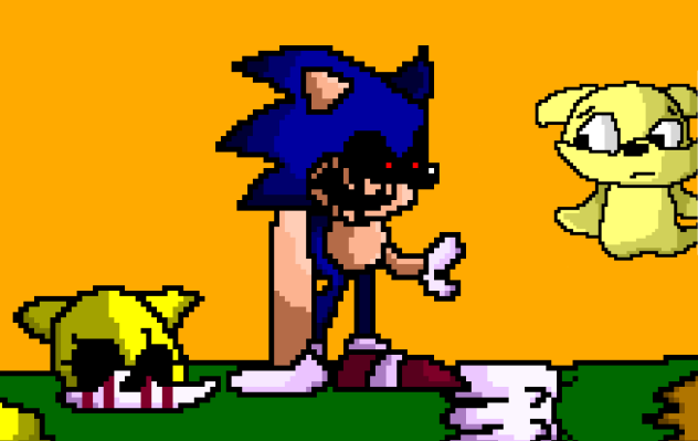 Sonic.exe Before The Storm (Fanmade Art)