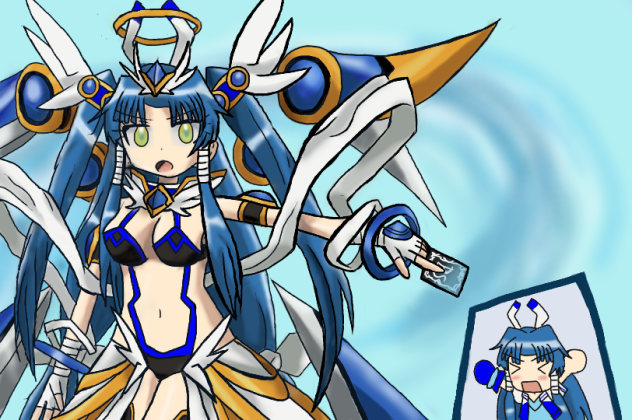 青の美しい群青早雲 - ibisPaint