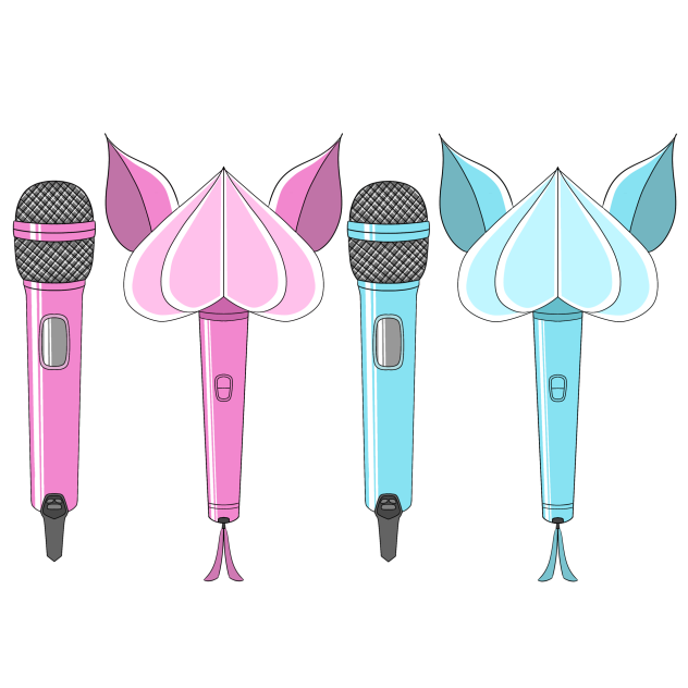 Mic and Light stick B
