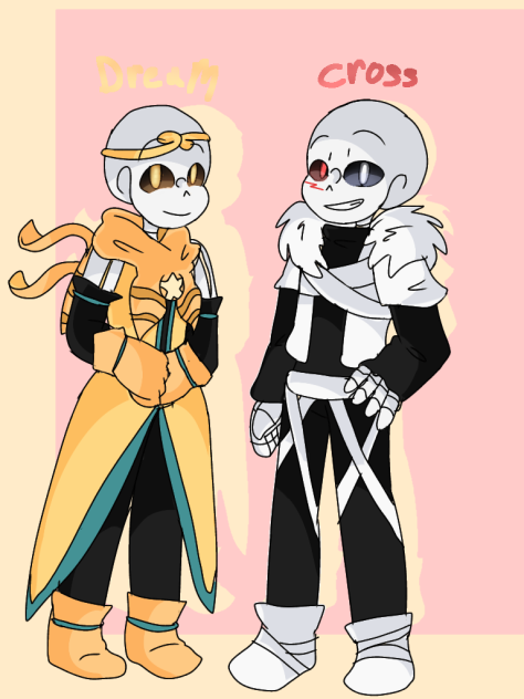 dream sans and cross ^^