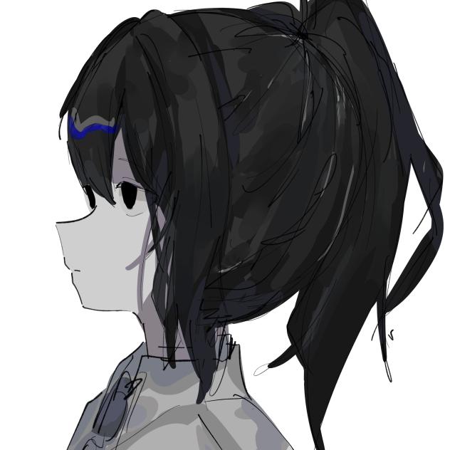 横顔