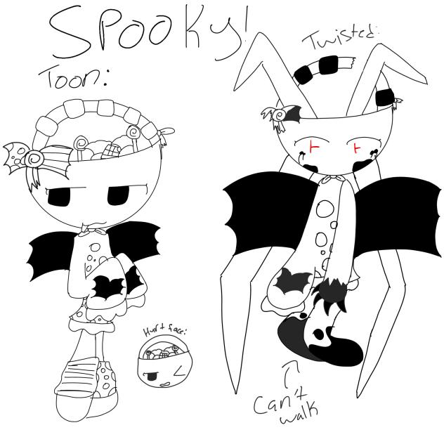Spooky! (Dandy’s world oc)