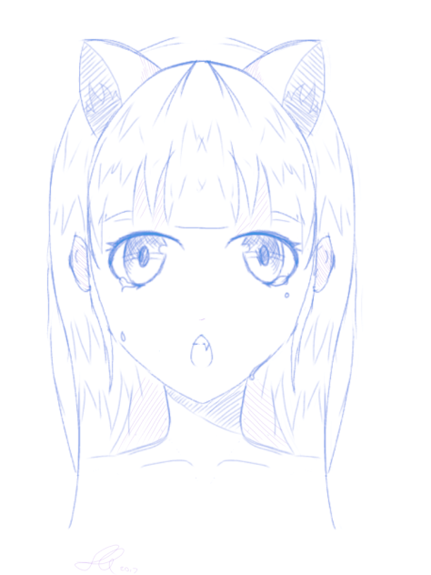 Sad Cat - ibisPaint