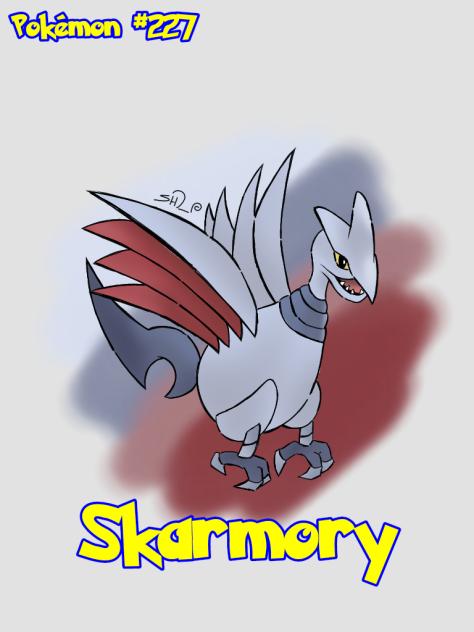 Pokémon #227 - Skarmory
