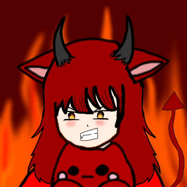 My very own neko girl #lil devil 😈