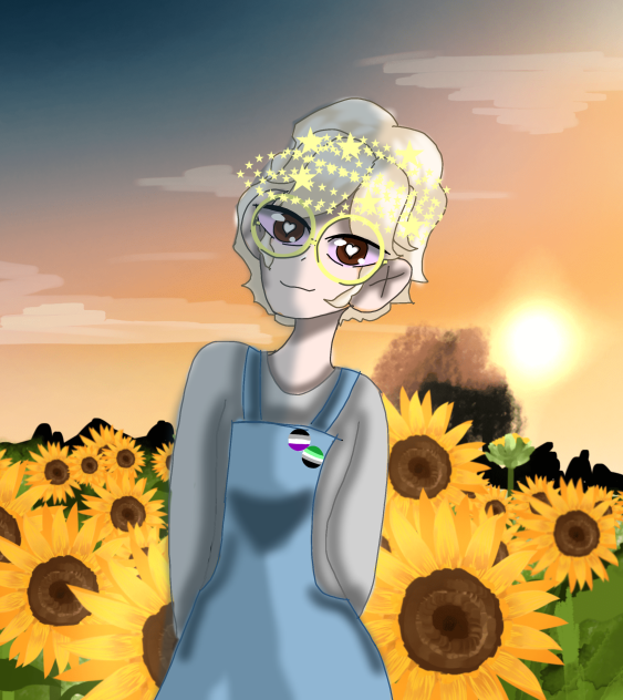 Lady of the flowers