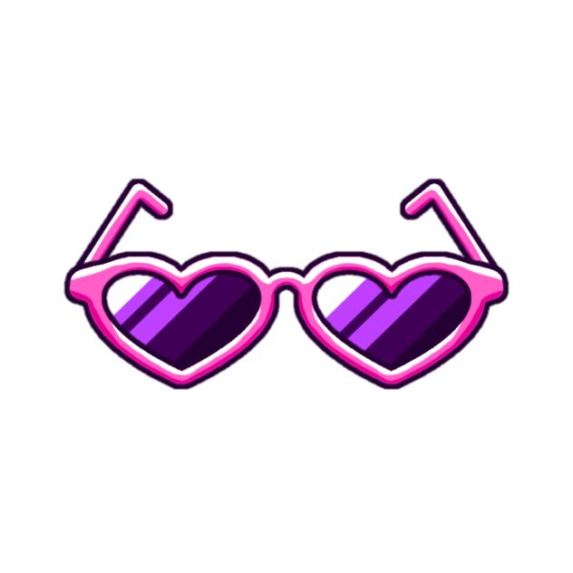 Sunglasses stamp