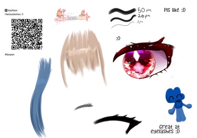 Hair-Eyelash brush