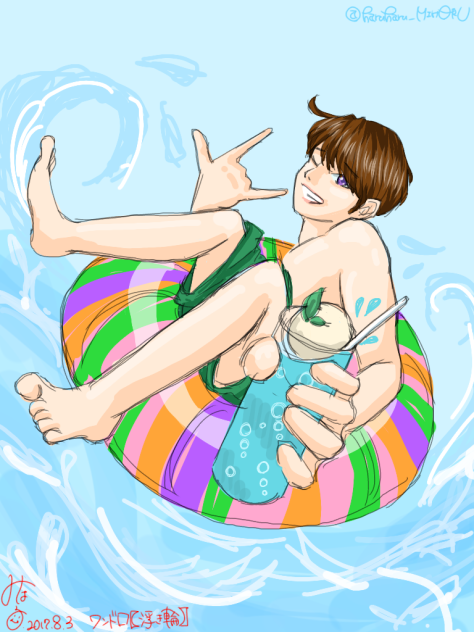 ワンドロ【浮き輪】