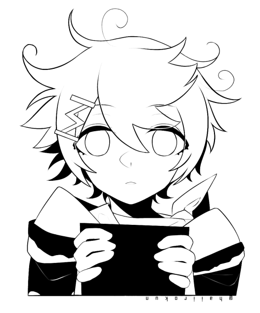 しょたノエル（塗り絵）