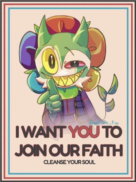 Propaganda Poster - Dandy’s Damnation