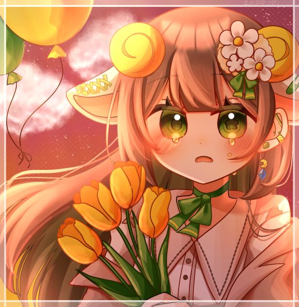 花と羊🐑💐