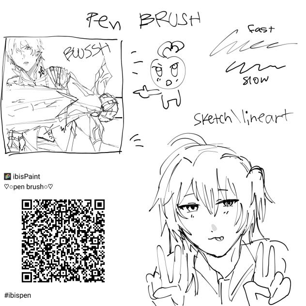 pen bruhssh lineart and sketch!!