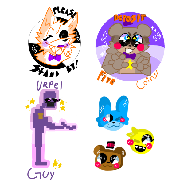 Funaff stickers