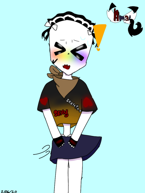SpeedPaint; Ink's with skirt new design