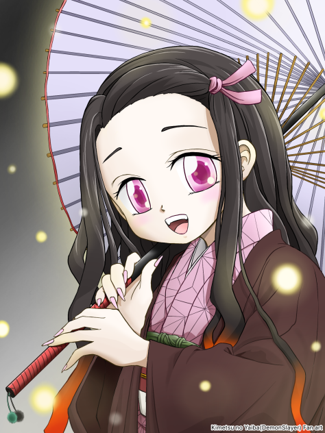 鬼滅の刃 禰󠄀豆子「いつか雨はあがるよ」