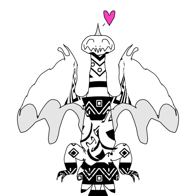 Tail Patterned Protoryx