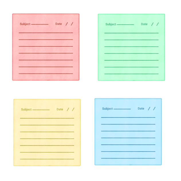 Sticky notes - ibisPaint